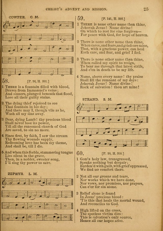 The Sabbath School Hymn and Tune Book: selected from the Sabbath hymn and tune book page 25