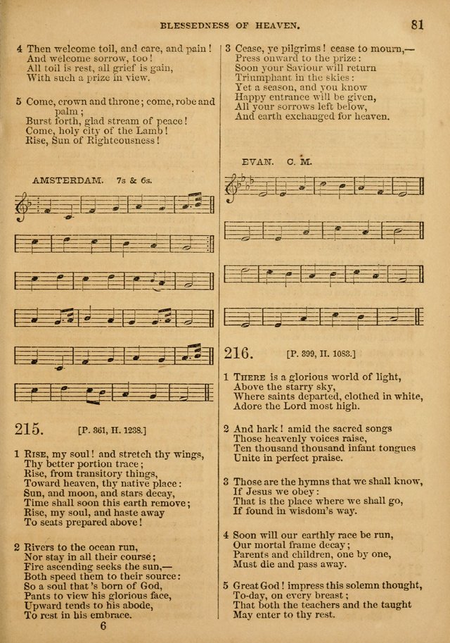 The Sabbath School Hymn and Tune Book: selected from the Sabbath hymn and tune book page 89