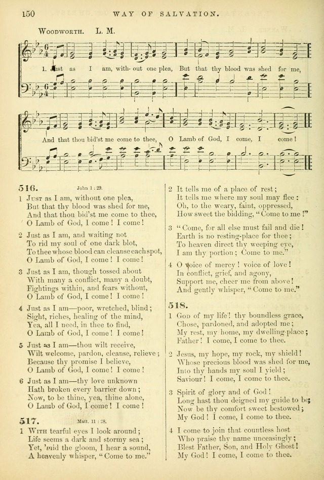 Songs for the Sanctuary: or hymns and tunes for Christian worship page 150