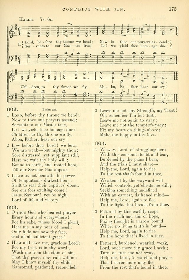 Songs for the Sanctuary: or hymns and tunes for Christian worship page 175