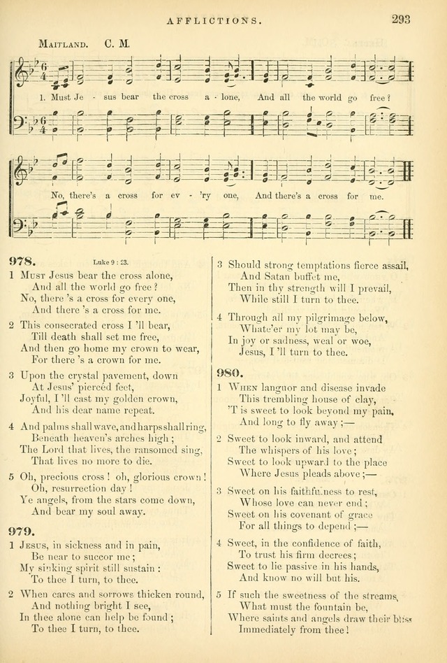 Songs for the Sanctuary: or hymns and tunes for Christian worship page 293