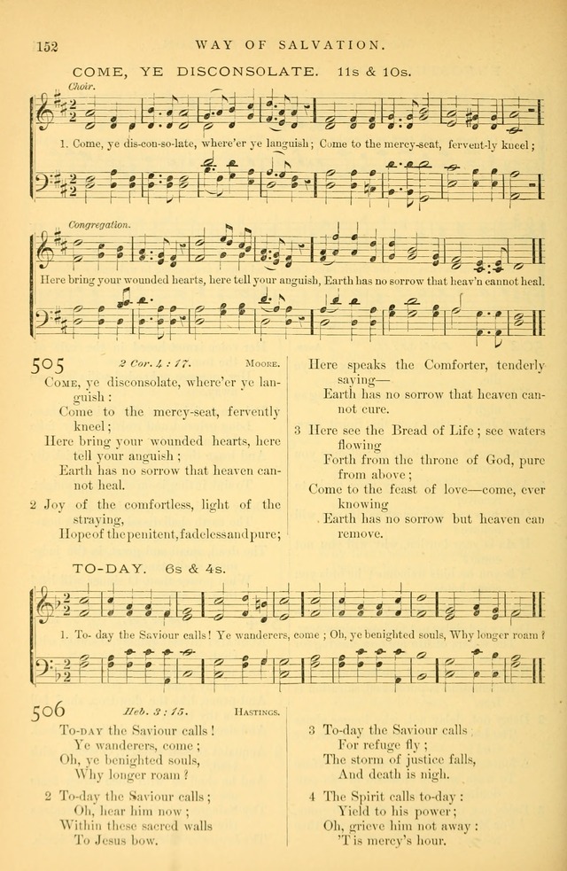 Songs for the Sanctuary: or hymns and tunes for Christian Worship page 153