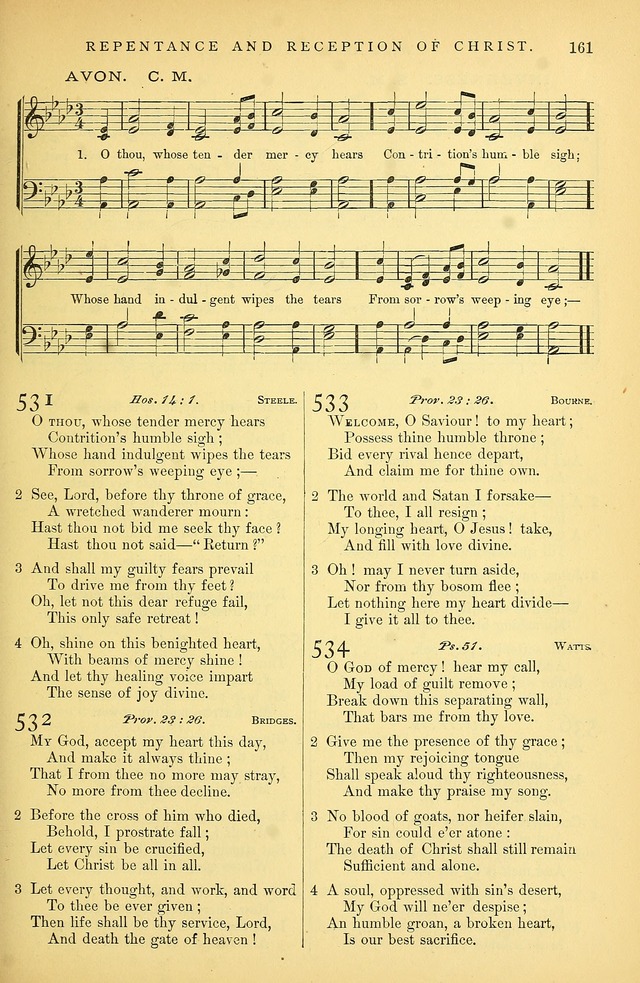 Songs for the Sanctuary: or hymns and tunes for Christian Worship page 162