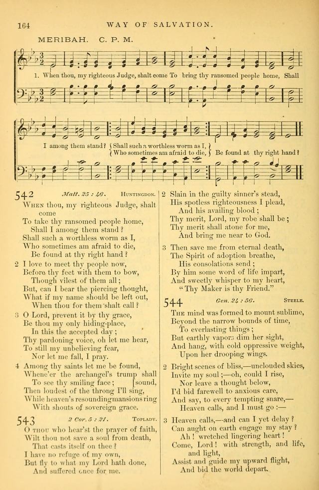 Songs for the Sanctuary: or hymns and tunes for Christian Worship page 165