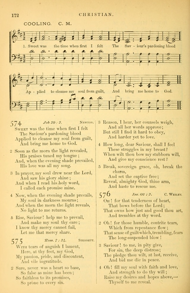 Songs for the Sanctuary: or hymns and tunes for Christian Worship page 173