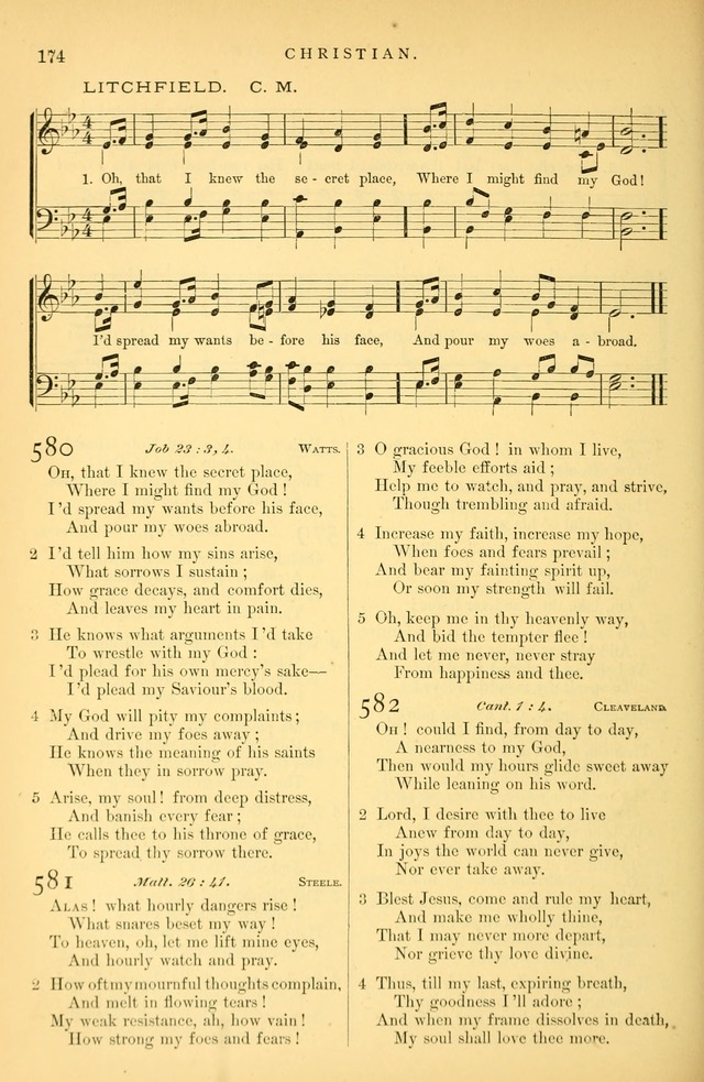 Songs for the Sanctuary: or hymns and tunes for Christian Worship page 175