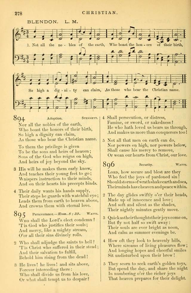 Songs for the Sanctuary: or hymns and tunes for Christian Worship page 279