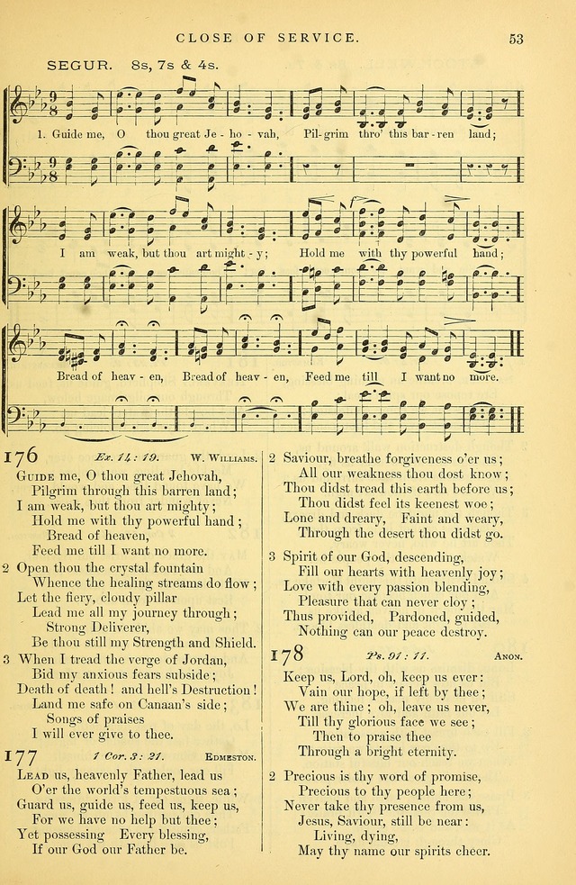 Songs for the Sanctuary: or hymns and tunes for Christian Worship page 54