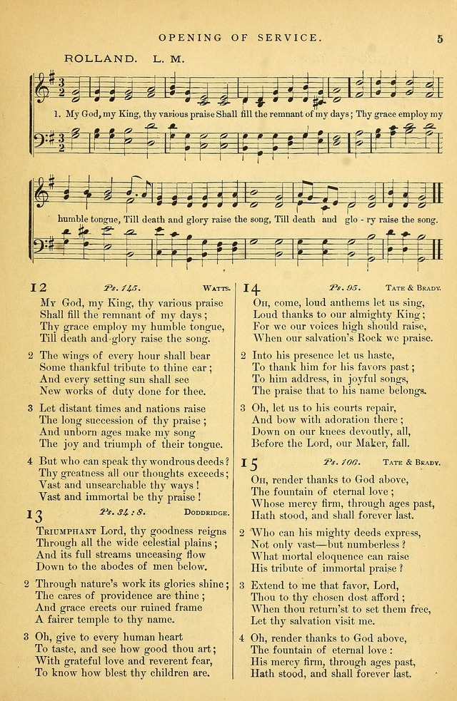 Songs for the Sanctuary: or hymns and tunes for Christian Worship page 6