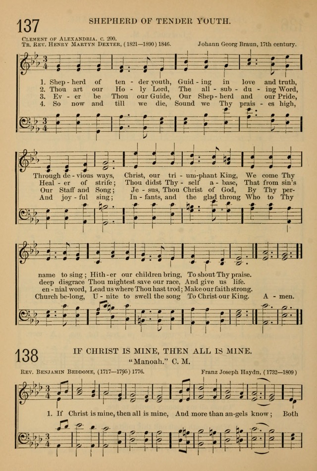 The Sunday School Hymnal: with offices of devotion page 126