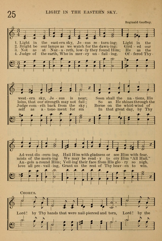 The Sunday School Hymnal: with offices of devotion page 18