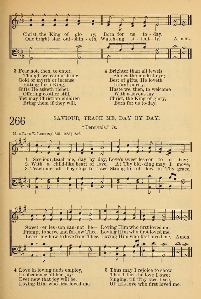 The Sunday School Hymnal: with offices of devotion page 249