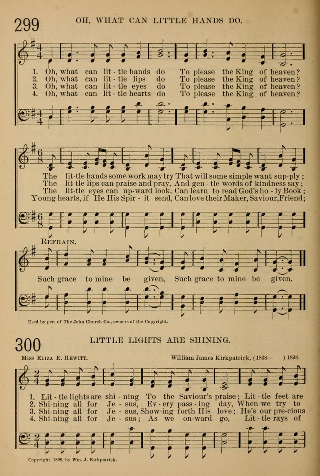 The Sunday School Hymnal: with offices of devotion page 272