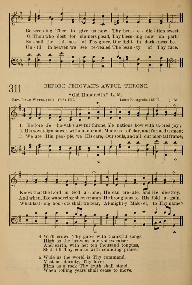 The Sunday School Hymnal: with offices of devotion page 282