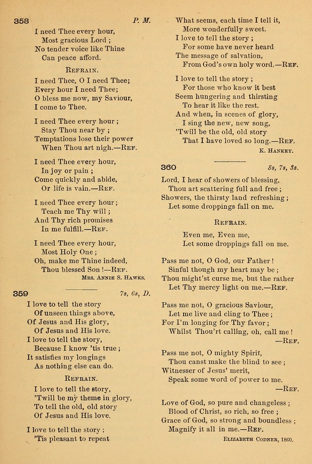 The Sunday School Hymnal: with offices of devotion page 307