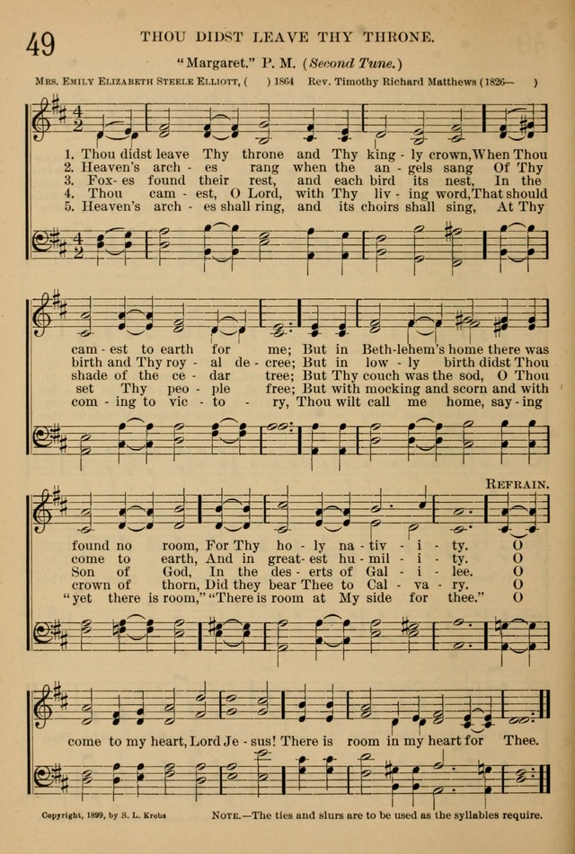 The Sunday School Hymnal: with offices of devotion page 44