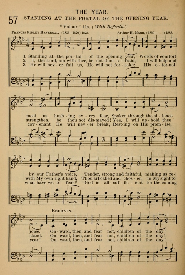 The Sunday School Hymnal: with offices of devotion page 52