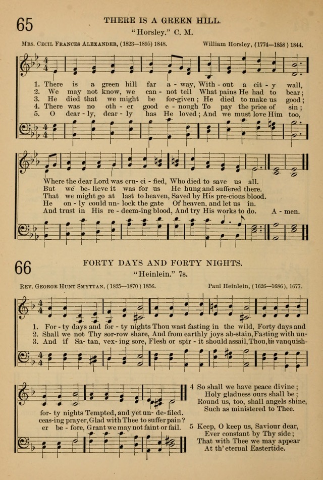 The Sunday School Hymnal: with offices of devotion page 60