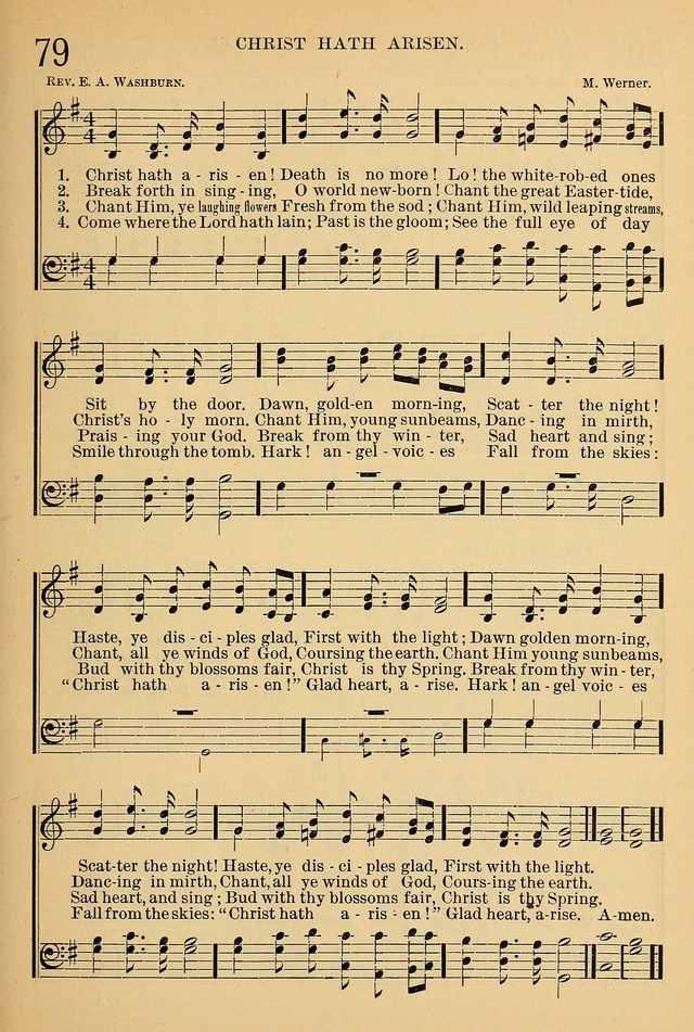 The Sunday School Hymnal: with offices of devotion page 73