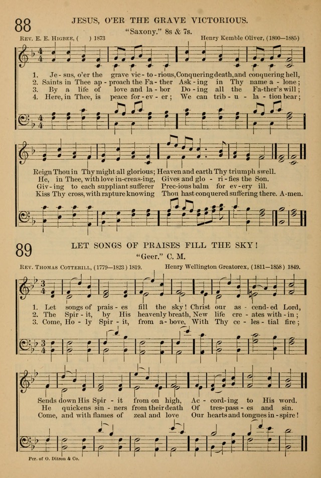 The Sunday School Hymnal: with offices of devotion page 82