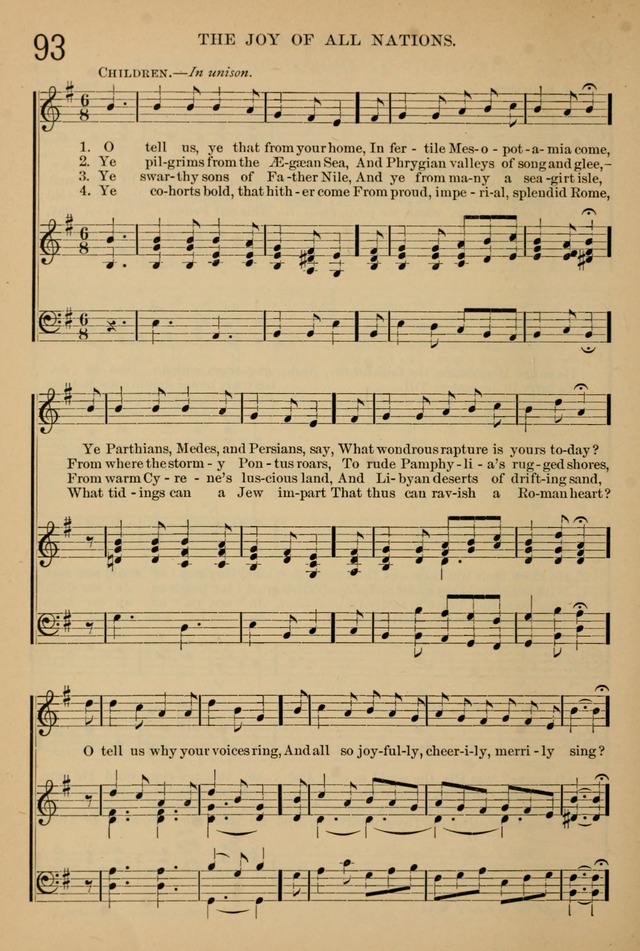 The Sunday School Hymnal: with offices of devotion page 86