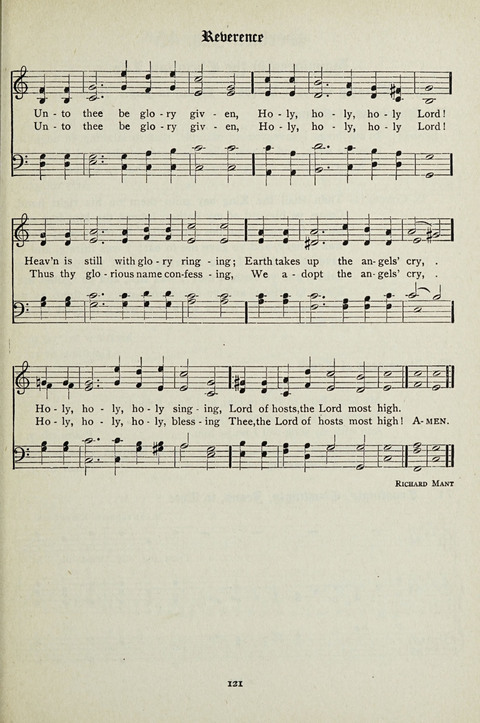 Services and Songs: for use in the Junior Department of the Church School page 121