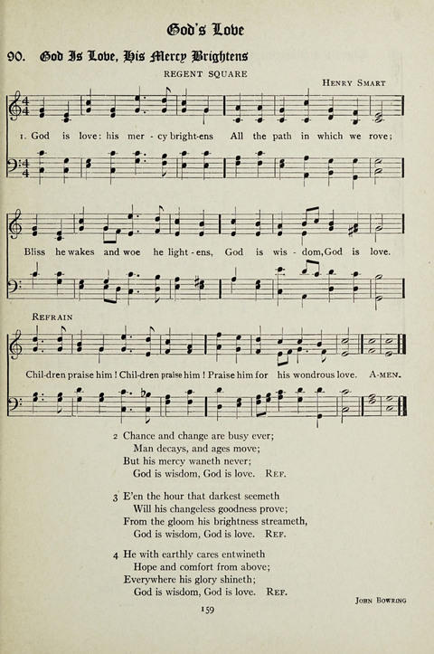 Services and Songs: for use in the Junior Department of the Church School page 159