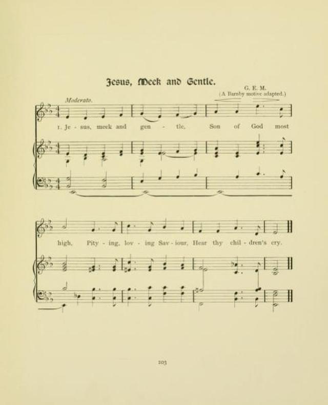 Sunday Songs for Little Children page 103