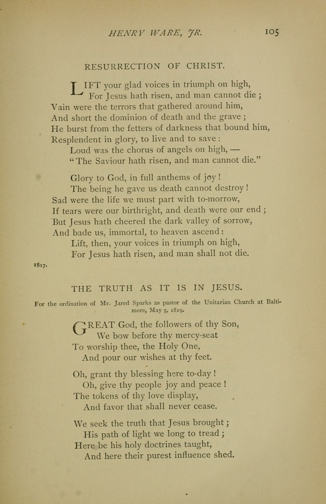 Singers and Songs of the Liberal Faith page 106