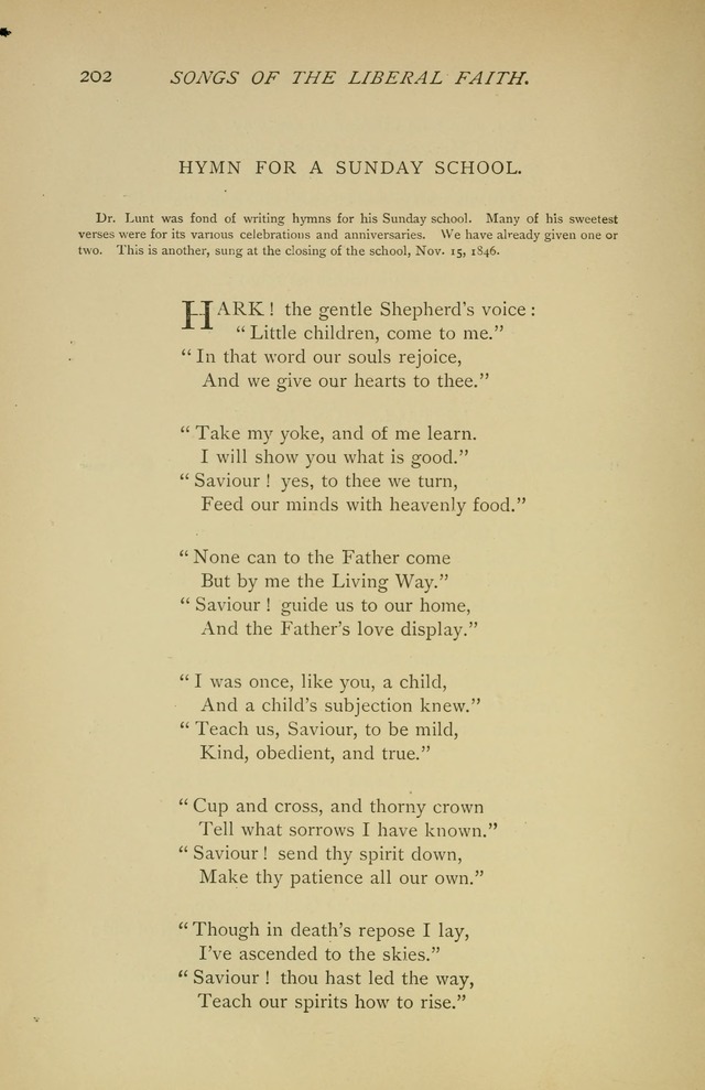 Singers and Songs of the Liberal Faith page 203