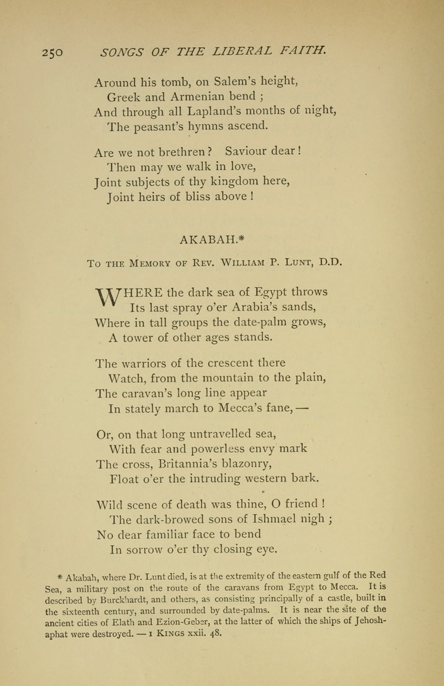 Singers and Songs of the Liberal Faith page 251