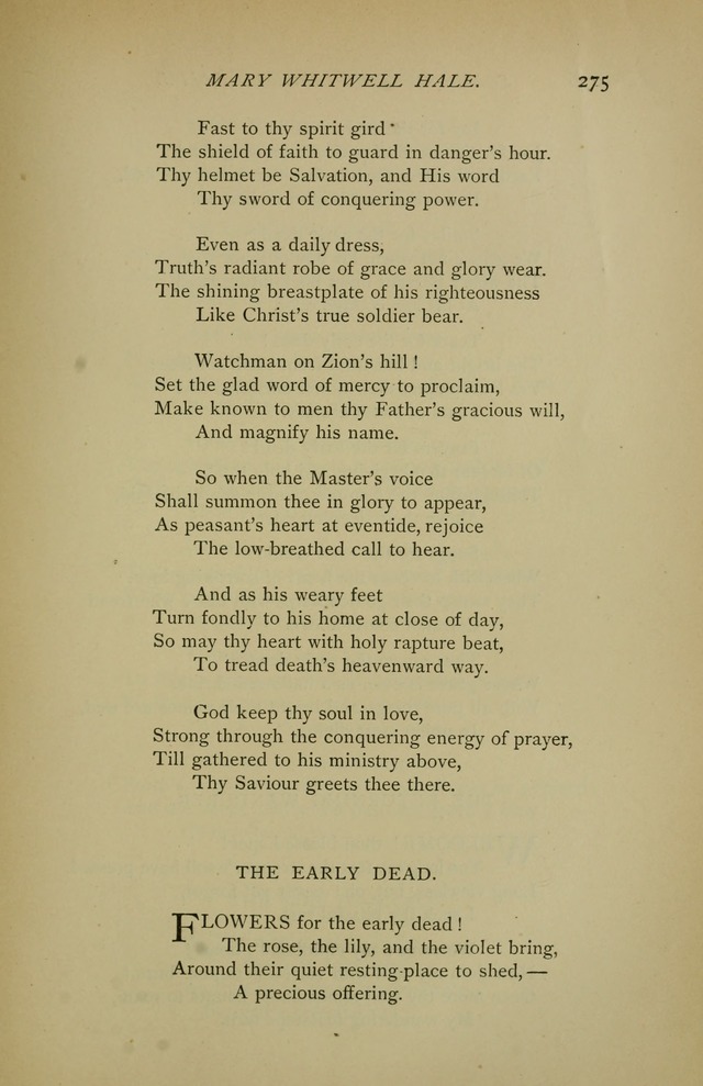 Singers and Songs of the Liberal Faith page 276