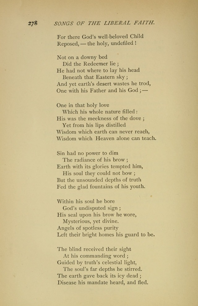 Singers and Songs of the Liberal Faith page 279