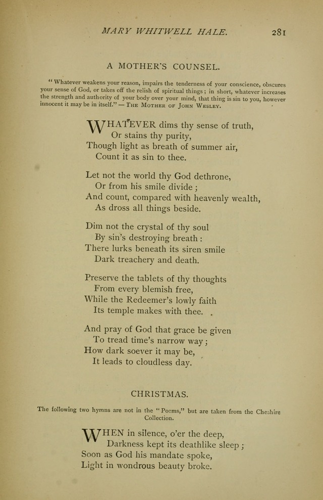 Singers and Songs of the Liberal Faith page 282