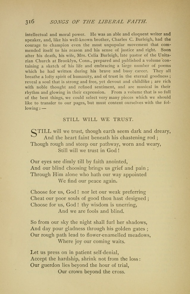 Singers and Songs of the Liberal Faith page 317