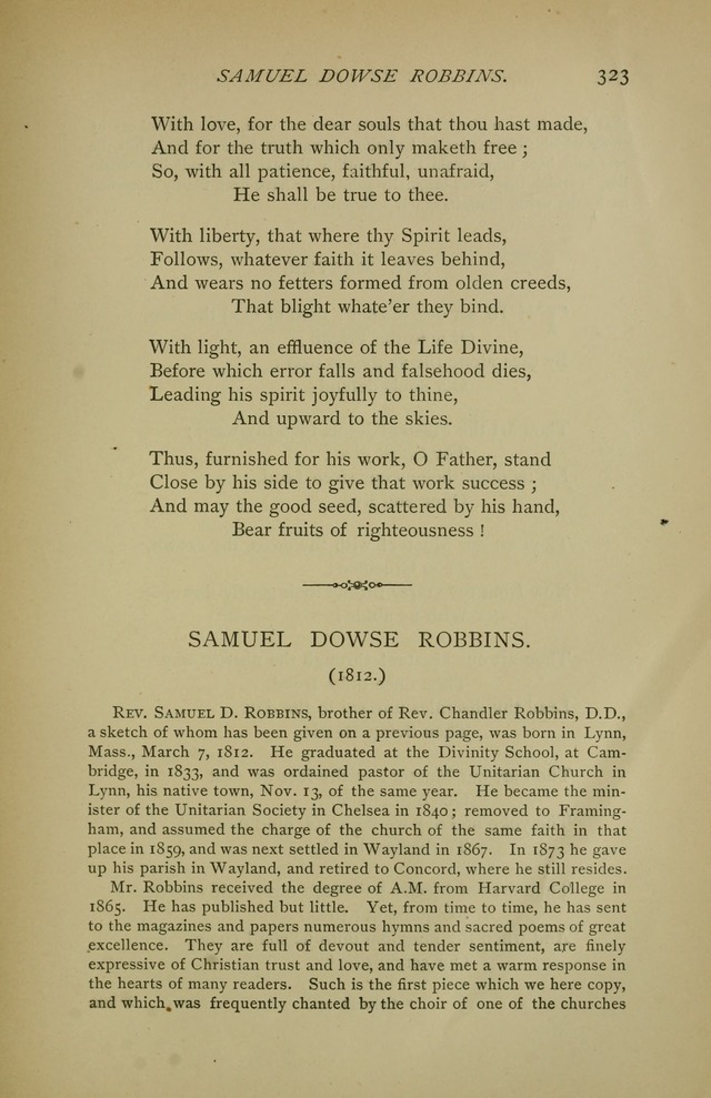 Singers and Songs of the Liberal Faith page 324