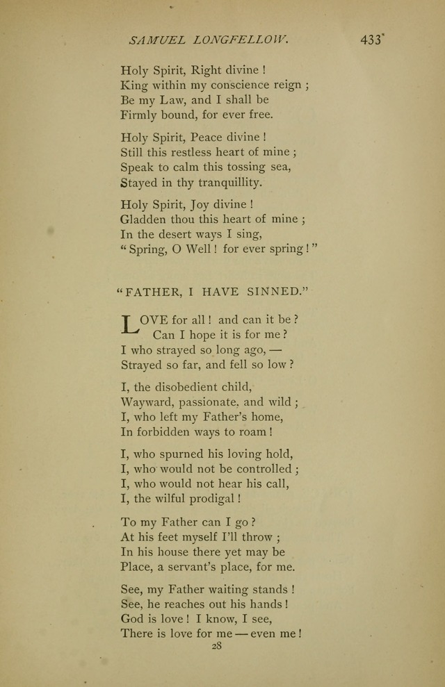 Singers and Songs of the Liberal Faith page 434