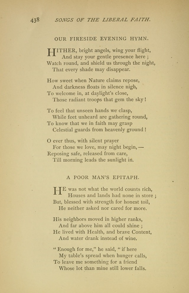 Singers and Songs of the Liberal Faith page 439