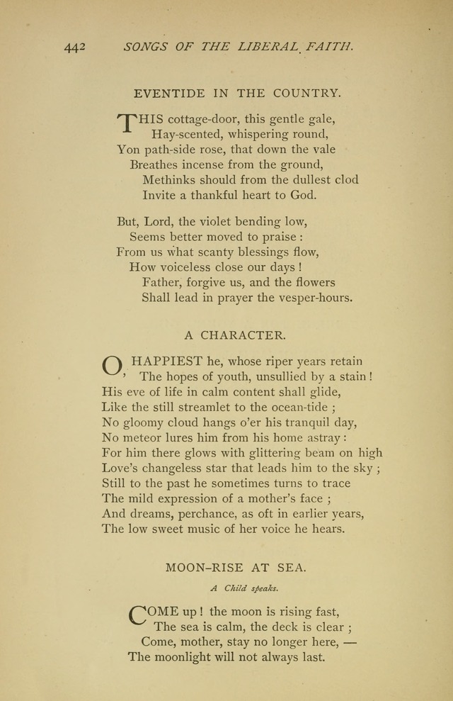 Singers and Songs of the Liberal Faith page 443