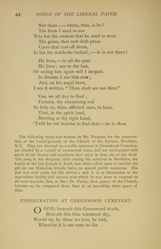 Singers and Songs of the Liberal Faith page 45