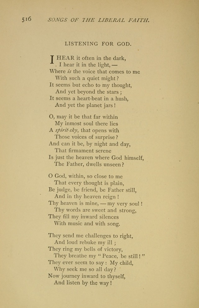 Singers and Songs of the Liberal Faith page 517