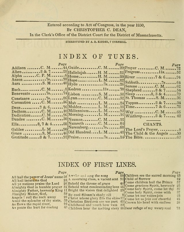 The Sabbath School Melodist: being a selection of hymns with appropriate music; for the use of Sabbath schools, families and social meetings page 2