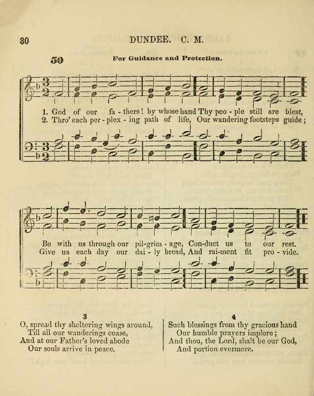 The Sabbath School Melodist: being a selection of hymns with appropriate music; for the use of Sabbath schools, families and social meetings page 30