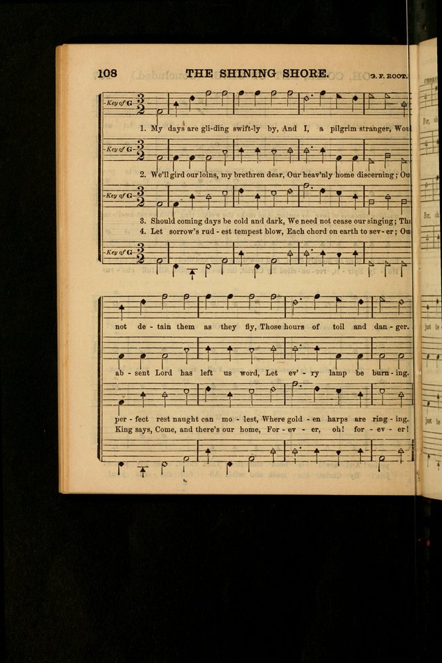 The Sabbath School Minstrel: being a collection of the most popular hymns and tunes, together with a great variety of the best anniversary pieces. The whole forming a complete manual ... page 110