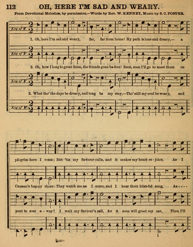 The Sabbath School Minstrel: being a collection of the most popular hymns and tunes, together with a great variety of the best anniversary pieces. The whole forming a complete manual ... page 114