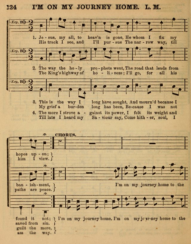 The Sabbath School Minstrel: being a collection of the most popular hymns and tunes, together with a great variety of the best anniversary pieces. The whole forming a complete manual ... page 126