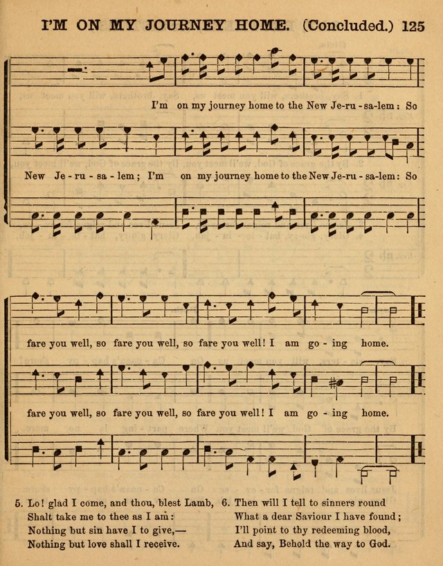 The Sabbath School Minstrel: being a collection of the most popular hymns and tunes, together with a great variety of the best anniversary pieces. The whole forming a complete manual ... page 127