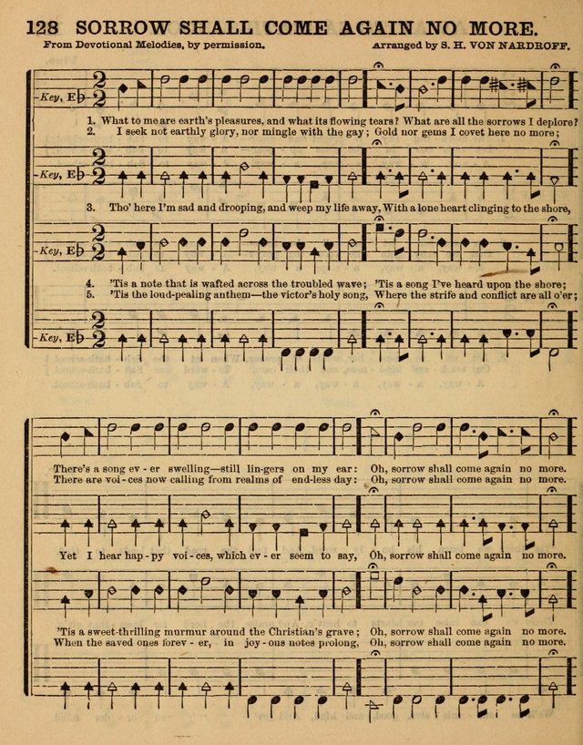 The Sabbath School Minstrel: being a collection of the most popular hymns and tunes, together with a great variety of the best anniversary pieces. The whole forming a complete manual ... page 130