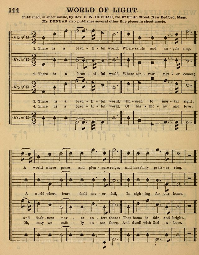 The Sabbath School Minstrel: being a collection of the most popular hymns and tunes, together with a great variety of the best anniversary pieces. The whole forming a complete manual ... page 146