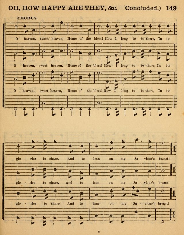 The Sabbath School Minstrel: being a collection of the most popular hymns and tunes, together with a great variety of the best anniversary pieces. The whole forming a complete manual ... page 151